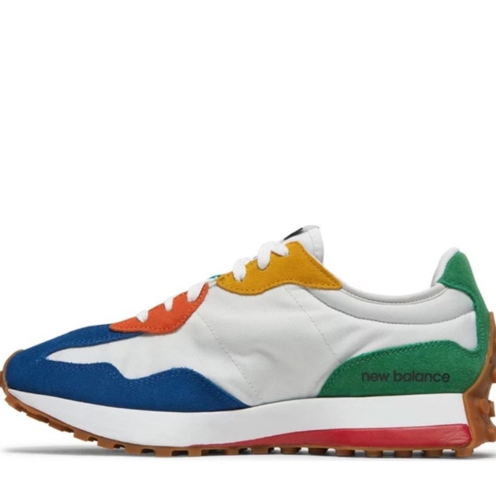 New Balance Multicolor Sneakers - Blue, Orange, Yellow, Green, White